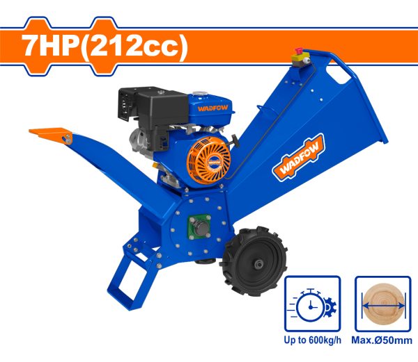 Chipeadora Nafta 7hp 212cc 4.5kg 600kg/h Wxu1307 Wadfow