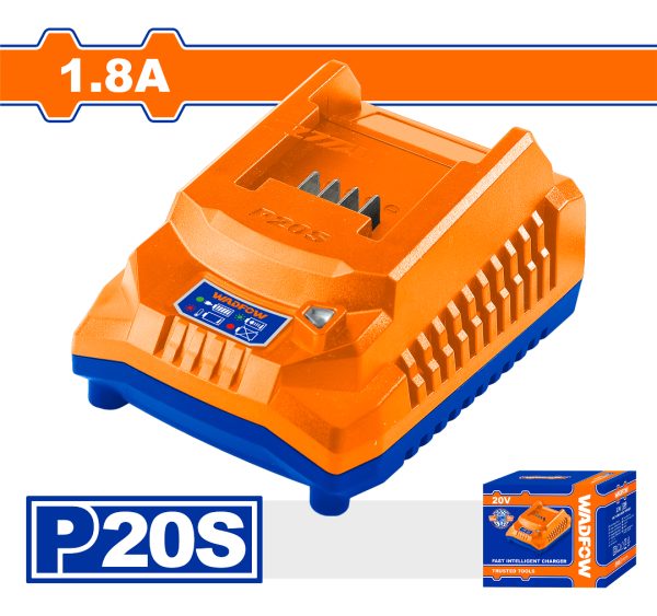 Cargador Bateria Wadfow 20v P20s 1.8a Wfcp518