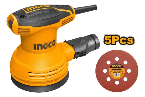 Lijadora Roto Orbital Industrial 5 320w Ingco Rs3208