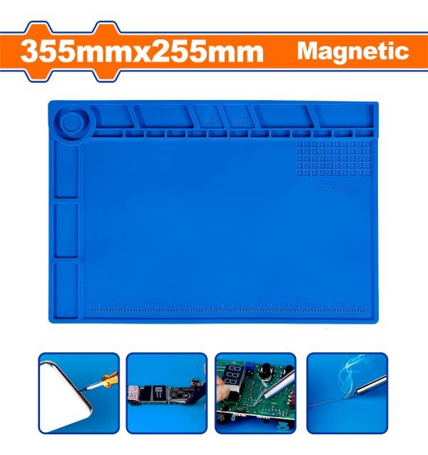 Manta Silicona 355x255mm Magnetica Anti Estatica Wadfow