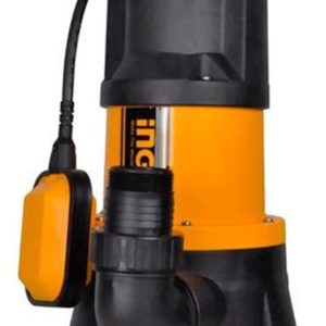 Bomba Sumergible Plastico 1000w Agua Turbia Ingco Spd10001