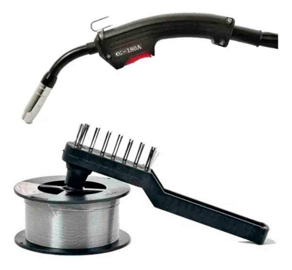 Soldadora Mig Lusqtoff Flux 90 Amp Sml100-7 Rollo Flux Color - Imagen 2