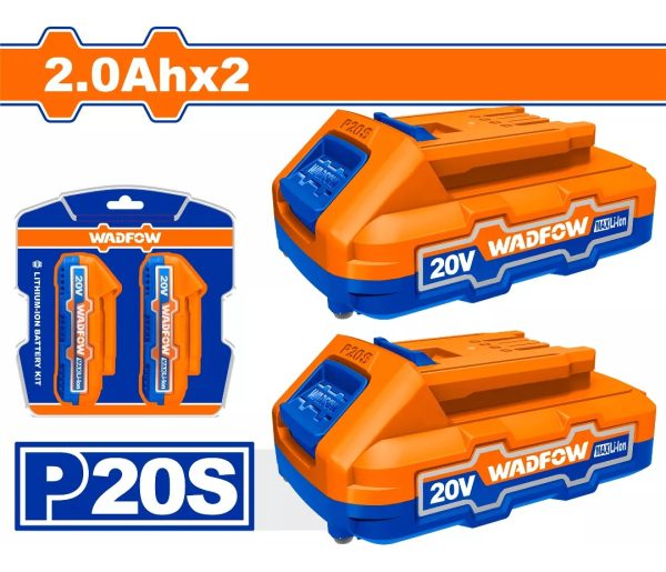 Set X 2 Baterias 2.0 Amp Wadfow - Wos240682