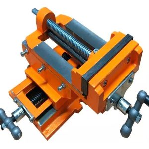 Morsa Cruz Doble Eje 4 Pulgadas Taladro Agujereador Lusqtoff