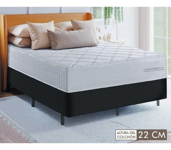 Conjunto Sommier Dellicate 138 X 188 (2 Plazas)