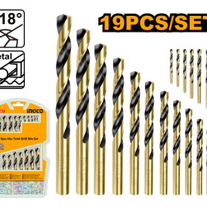 Set X 19 Mechas P Metal Ingco Akdb9190 P G