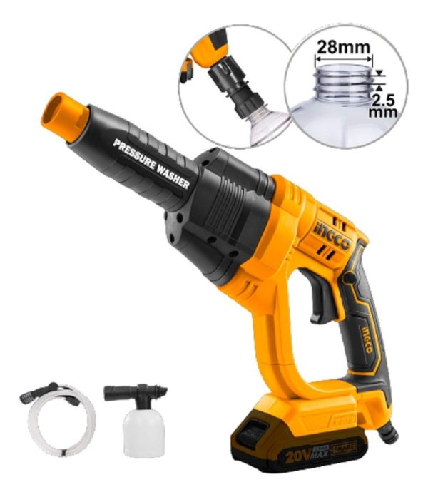 Hidrolavadora A Bateria 20v P20s Sin Bat Sin Cargador - Imagen 2