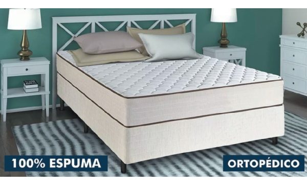 Conjunto Sommier Box Premium Ortopédico Ultrapedic