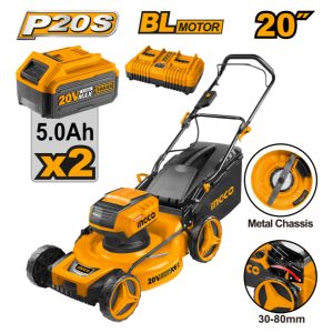 Corta Cesped A Bateria 20v 20 P20s C Bat Y Cargador