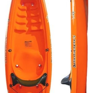 Kayak Atlanti Simplo 1 Persona Hasta 100kg Incluye Remo