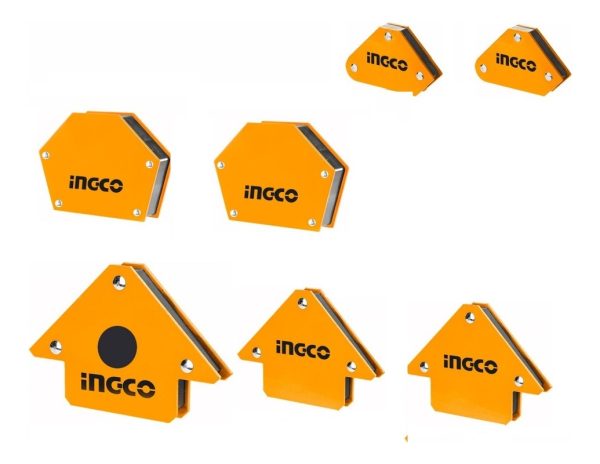 Set X7 Escuadra Magneticas Ingco Amwh7002