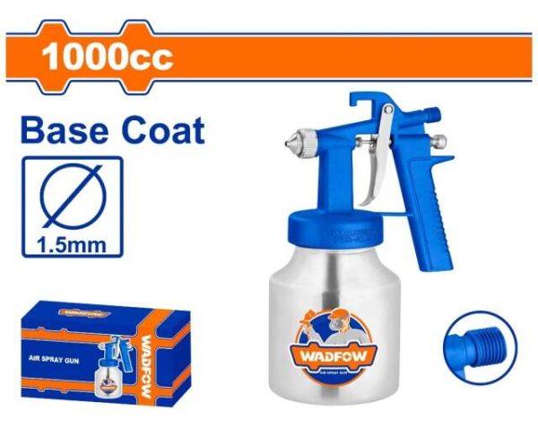 Pistola De Pintar Neumatica 1000cc Tacho Metalico Wadfow Wga
