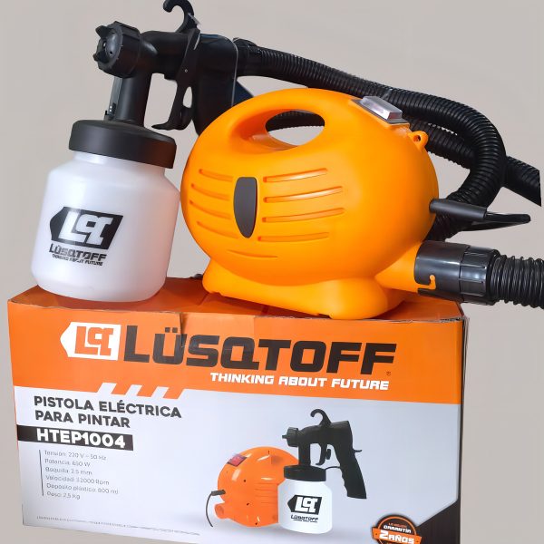 Equipo Para Pintar 450w Kit Soplete Eléctrico Lusqtoff - Imagen 2