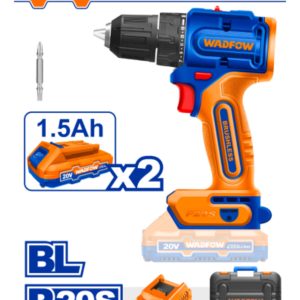 Atornillador 20v 50nm Brushless Bat Y Cargad Wadfow Wcdp552