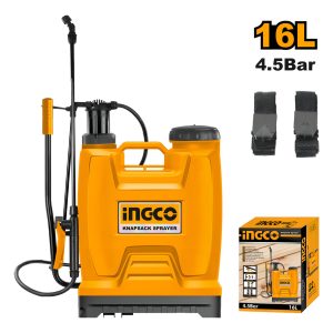 Fumigador Pulverizador Mochila 16lt 4.5bar Ingco Hspp41602