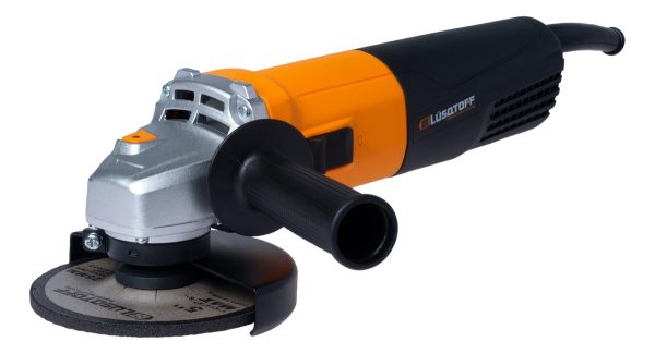 Amoladora Angular Lüsqtoff Aml1010-8 De 50 Hz Color Naranja - Imagen 3