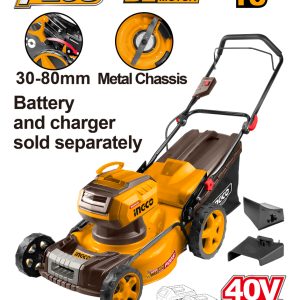 Cortadora Cesped 18 40v (20v+20v) Lmli20185 Ingco