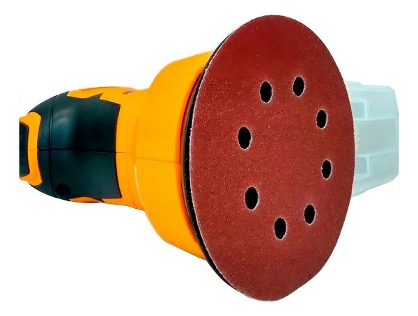 Lijadora Roto Orbital Lüsqtoff Lrl300-8 Naranja 50hz 300w - Imagen 3