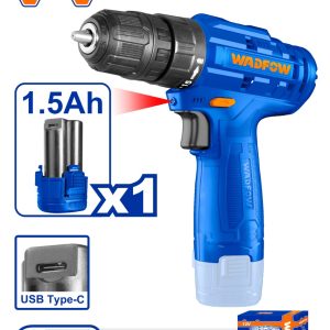 Atornillador 12v C Bateria Wadfow Wcds510