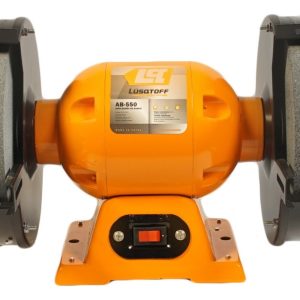 Amoladora De Banco 550w Lusqtoff Color Naranja