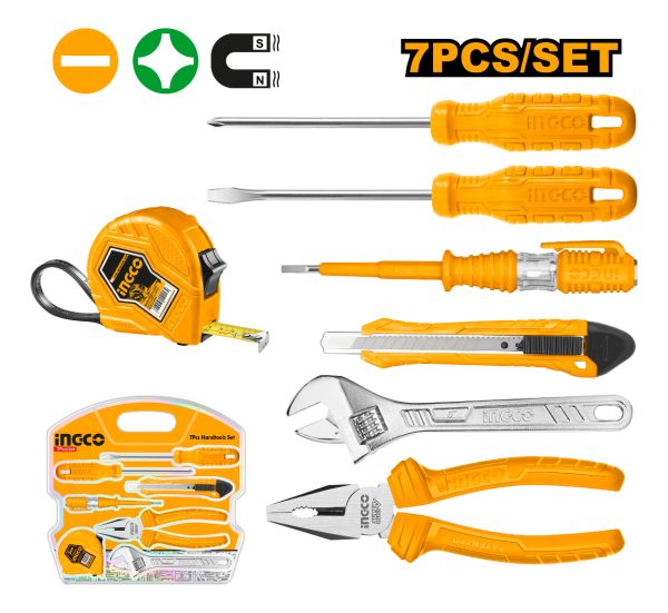 Set X7 Herramientas Super Select Multi Uso Ingco Hkth10807