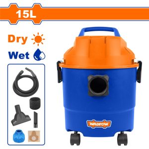 Aspiradora 15lt 1200w Seco Humedo Wadfow Wvr1a15
