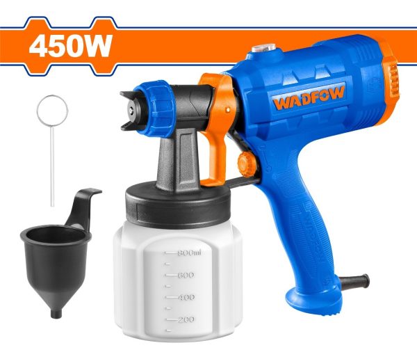 Equipo Pistola De Pintar 450w 800ml Wadfow Weg1a01