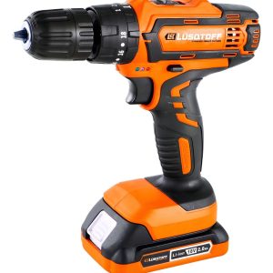 Taladro Percutor Atornillador Inalámbrico De 10mm Lüsqtoff