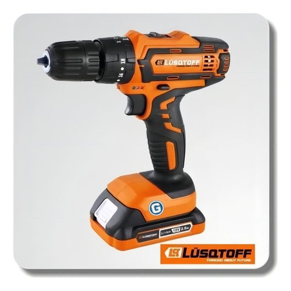 Taladro Percutor Atornillador Inalámbrico De 10mm Lüsqtoff - Imagen 6