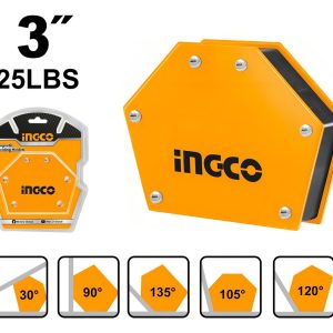 Escuadra 3 Multi Angulo Magnetica Ingco Amwh25032