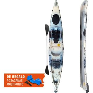 Kayak Atlanti Karku 1 Persona Hasta 160kg Incluye Remo