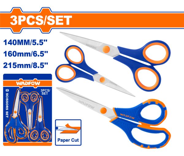 Set X 3 Tijeras Wadfow Wsx4633 Pg