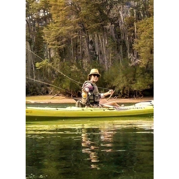 Kayak Atlanti Angler 1 Persona Hasta 165kg Incluye Remo - Imagen 4