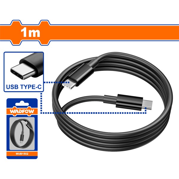 Cable Usd C A Usb C 1m Wub1502 Wadfow - Imagen 2