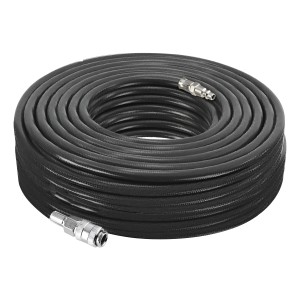 Manguera Goma Para Compresor 15m 1/4 Npt Wadfow Uwqg2e15