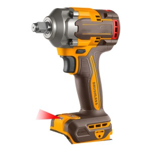 Llave De Impacto A Bateira 400nm 20v P20s Sin Bat Sin Carg
