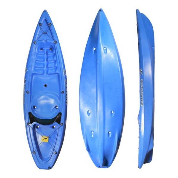 Kayak Atlanti Simplo 1 Persona Hasta 100kg Incluye Remo - Imagen 4