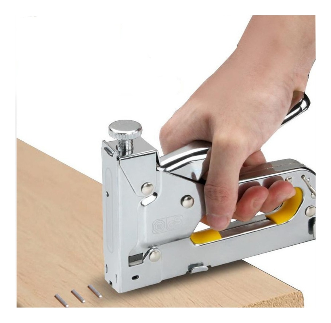 Engrapadora Manual Clavadora Tapizar 3 En 1 Grapadora Madera - Imagen 2