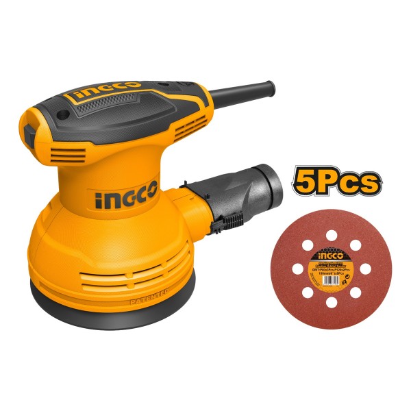 Lijadora Roto Orbital Industrial 5 320w Ingco Rs3208 - Imagen 2