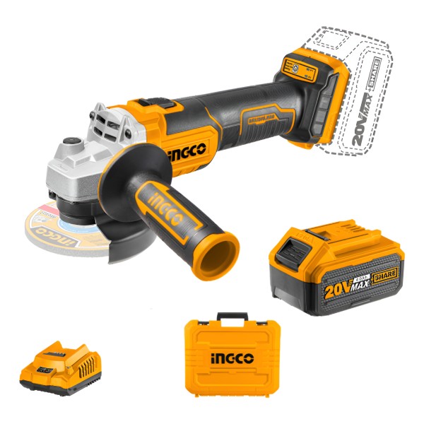 Amoladora Bateria 4/12 20v C 1bat Y 1carg