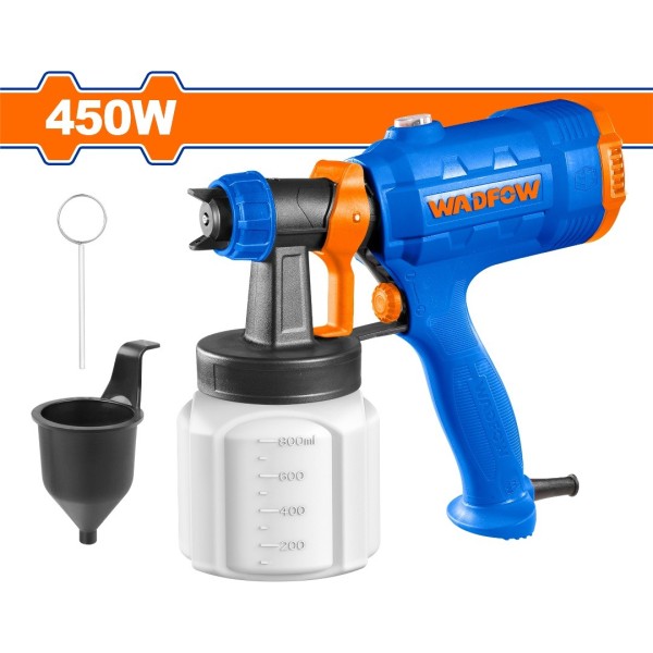 Equipo Pistola De Pintar 450w 800ml Wadfow Weg1a01 - Imagen 2