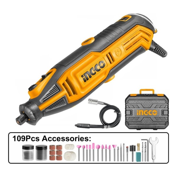 Mini Torno 130w (mod Nuevo) C Accesorios Ingco Mg13328 - Imagen 6