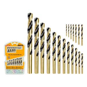 Set X 19 Mechas P Metal Ingco Akdb9190 P G