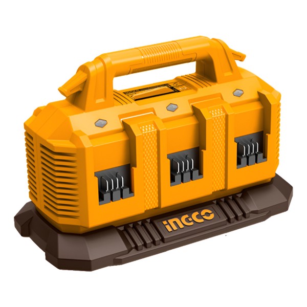 Cargador 20v Para 6 Baterias 4a Ingco Fcli2064