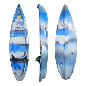Kayak Atlanti Simplo 1 Persona Hasta 100kg Incluye Remo
