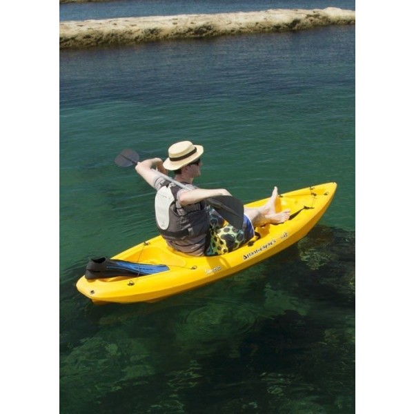 Kayak Atlanti Simplo 1 Persona Hasta 100kg Incluye Remo - Imagen 6