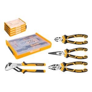 Set Organizador + 4 Herramientas Ind D Mano Ingco Hktv01p042