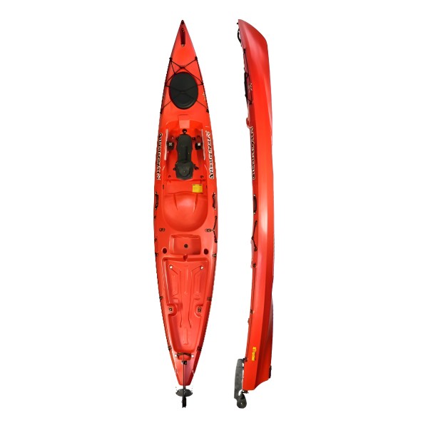 Kayak Atlanti Angler 1 Persona Hasta 165kg Incluye Remo