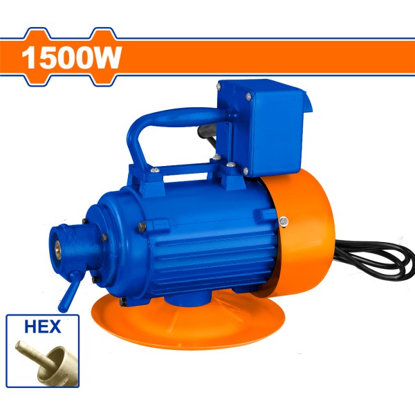 Vibrador Hormigon 1500w 2hp Encastre Tipo Ex Wadfow Wecv2a15 - Imagen 2