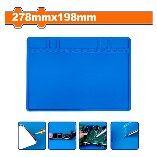 Manta Silicona 278x198mm Anti Estatica Resistencia Wadfow - Imagen 2